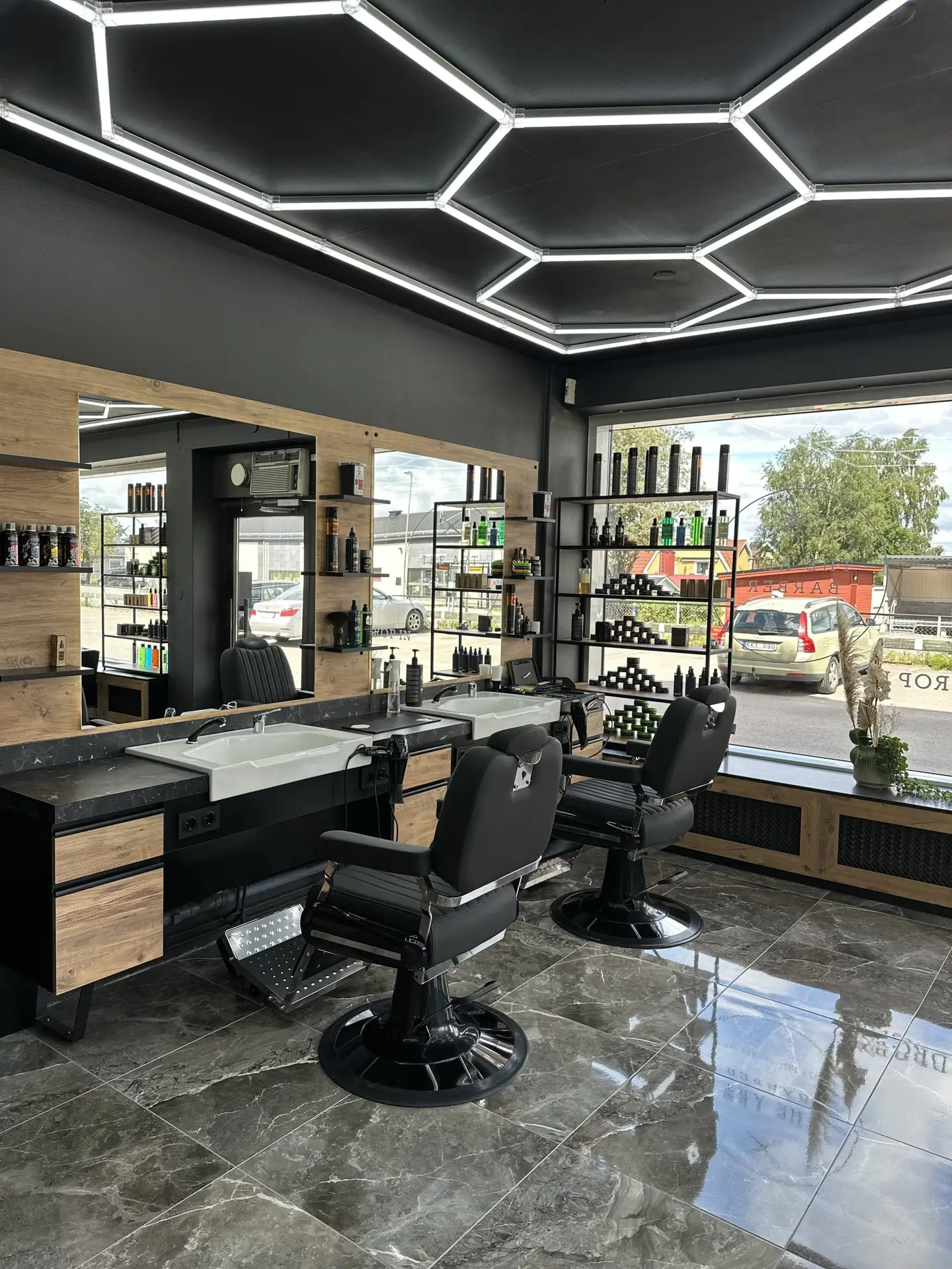 Interiör The Art Barber